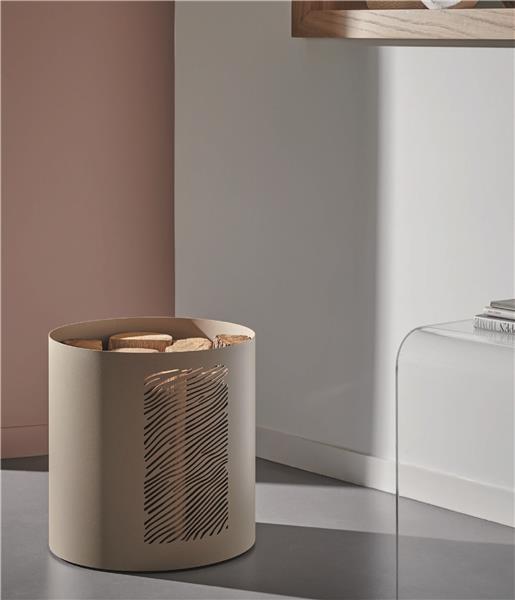 Eco Nrj Poele Tours Range Buches Nubia Beige