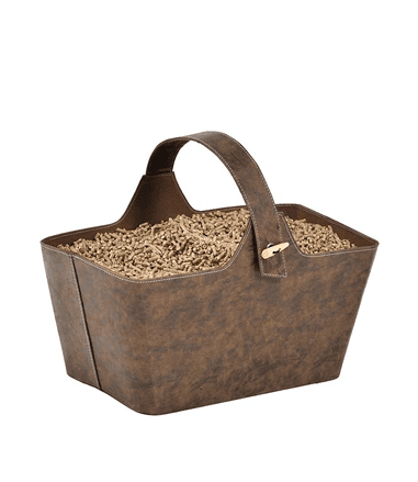 Eco Nrj Poele Tours Eco Nrj Poele Tours CORBEILLE BOIS YOTTA MARRON PRODUIT
