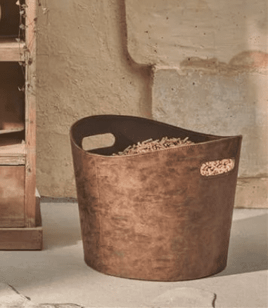 Eco Nrj Poele Tours Eco Nrj Poele Tours CORBEILLE GAMMA MARRON