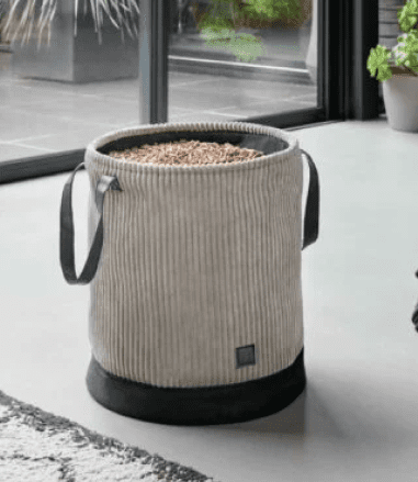 Eco Nrj Poele Tours Eco Nrj Poele Tourscorbeille Granules Duveo Velours Noir Gris Amb