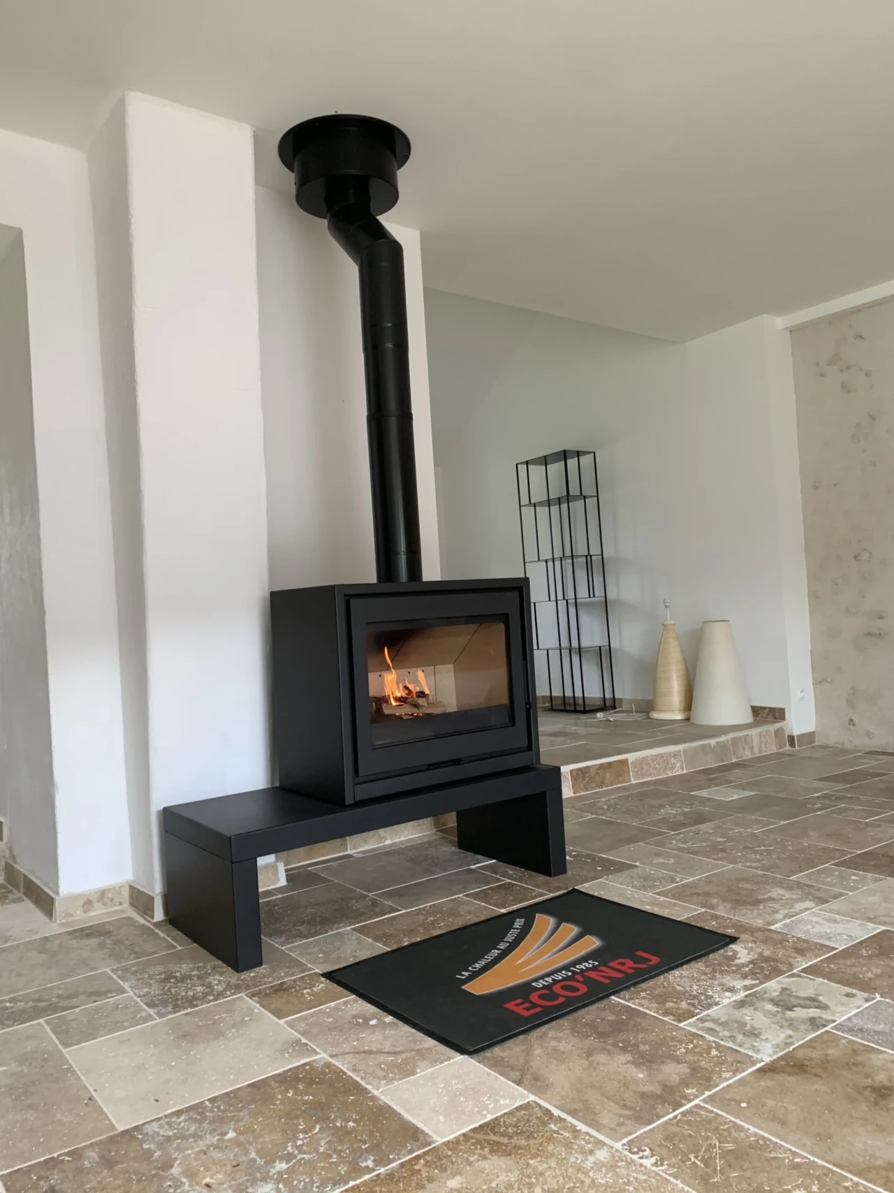 Installateur de poêles à bois, à Amboise, ECO'NRJ