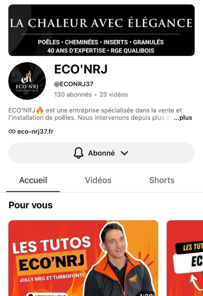 ECO'NRJ Youtube